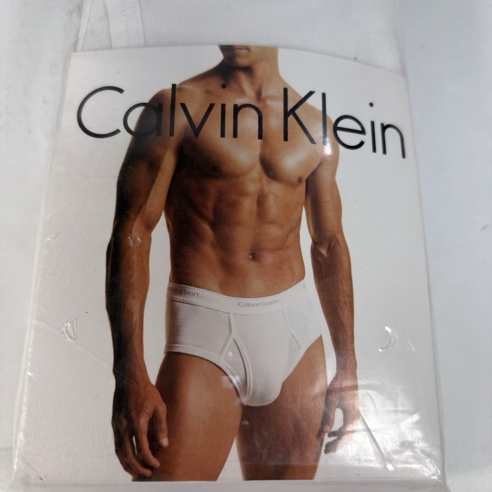 Calvin Klein‎ 2008 White Briefs Underwear Pack Of Three Size 36